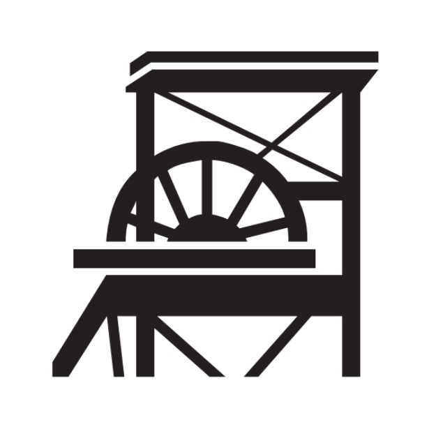 Mine. A mine or mining operation is in this area — expect heavy mining vehicles and dust.