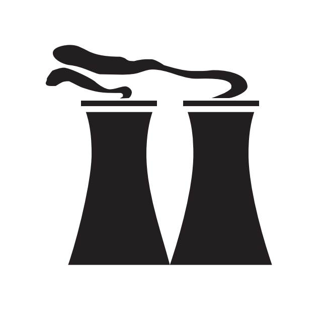 Power Station. A power station is located in this area — heavy vehicles and utility traffic likely.
